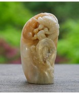 Vintage Chinese Carved Dragons Sculpture | Scholar’s Stone Carving | Asi... - $90.30 CAD