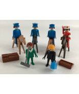 Playmobil Town People Playset Police Officer Figures Horse Accessory Vin... - $27.67
