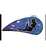 Pin Up Babe Gas Tank Clock Pre Owned Tested And Works - $19.28