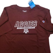 NCAA Texas A&amp;M Aggies Perimeter Mens Short Sleeve T-Shirt Maroon Size Large - £9.56 GBP