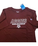 NCAA Texas A&amp;M Aggies Perimeter Mens Short Sleeve T-Shirt Maroon Size Large - £9.61 GBP