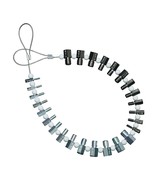 Nut &amp; Bolt Thread Checker (Complete SAE/Inch and Metric Set) - 26 Male/F... - £26.72 GBP