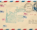 1931 First Flight Air Mail Cover AM 33 Memphis to New Orleans Louisiana - $9.90