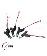 Set 4 650cc fuel injectors for MINI COOPER S R52 R53 2003-2007 BOSCH style EV14 - $169.29
