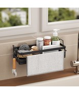 Wall Mount Kitchen Sink Organizer, Dish Sponge Holder With Divider, Soap... - $57.31 CAD