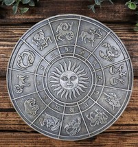 Greek Astrological Horoscopes Zodiac Constellations Belenos Sun God Wall... - $29.99