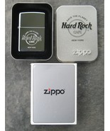 Hard Rock Cafe NEW York, New York Zippo Lighter 1999 Polished Chrome - $28.42