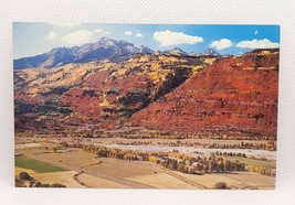 Rocky Mountains Fall Leaves Magic Carpet Uncompahgre Mt Sneffels CO Postcard - £10.06 GBP