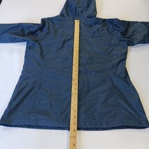 Columbia Omni-Tech RL2436 Women's Blue Full Zip Hoodie Rain Jacket Size Large image 8