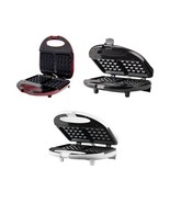 Electric Compact Belgian Waffle Maker in 3 COLORS - $39.77 CAD