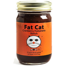 Fat Cat Cranberry Habanero Relish Seasonal Condiment - £7.18 GBP