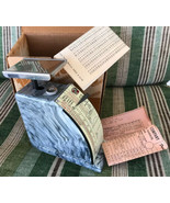 HANSON MODEL NO 1546 2 LB. POSTAL SCALE NOS In Box W Papers Marbled 10/0... - $659.71 MXN