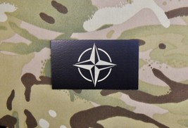 Infrared Flag of NATO Patch OTAN North Atlantic Treaty Org Peacekeeper IR - $12.16