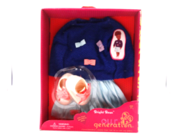 Our Generation Bright Bows Sweater &amp; Skirt Shoes Outfit for 18&quot; Dolls - $10.89