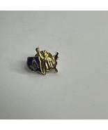 Vtg FreeMason Masonic Mason Statue Of Liberty Gold Tone Lapel Pin Hat Pin - €11,58 EUR