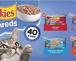 Purina Friskies Wet Cat Food Variety Pack, Shreds - (40) 5.5 oz. Cans - £22.91 GBP