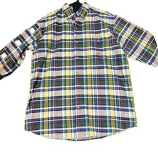 Wrangler Twenty X Long Sleeve Button Up Shirt Multi Colored Plaid Mens S... - $14.03