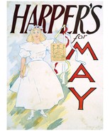 3825 Harper&#39;s for May Vintage Poster.Room wall art design.Art Decorative - $16.20+