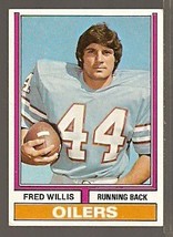 1974 Topps Houston Oilers Team Lot 5 diff Fred Willis Skip Butler RC Paul Guidry - £1.55 GBP