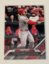 Mike Trout* 2024 Topps Now #6 Los Angeles Angels Opening Day HR Card* - PR 1550* - £9.58 GBP