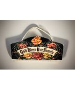 “God Bless Our Family” Sign Plaque Home Decor - $12.82