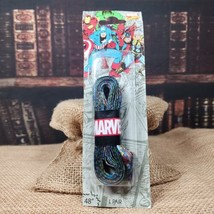 Marvel Comics Printed Shoe Laces Strings 48&quot; 1 Pair - Captain America Hulk Flash - £5.33 GBP