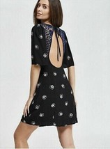 Free People OB889865 Mockingbird Embroidered Mesh Inset Minidress Floral... - $73.25