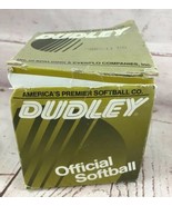 VINTAGE DUDLEY OFFICIAL SOFTBALL, Old Stock, NIB-SBC 11 ND Cork Center L... - $226.18 MXN