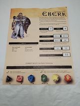 2009 Dungeons And Dragons Eberk Dwarven Cleric Naull Human WizardCharact... - $9.75 CAD