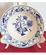 2 Blue Onion Rimmed Cereal Bowls ROYAL CHINA Doorn 6 3/8” USA Vintage Un... - £6.78 GBP