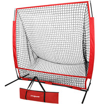 Portable Baseball Softball Practice Batting Training Net W/ Bag Ez Setup... - $60.79