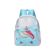 2020   School Bags  Sequin Plush Backpack Women School Bags for Teenage Girls Ba - £153.26 GBP