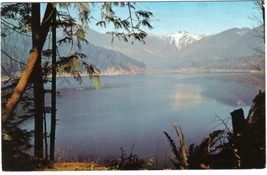 British Columbia Postcard Vancouver The Lions From Cleveland Dam Capilano Lake - £1.70 GBP