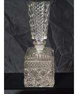 Vintage ANCHOR HOCKING Crystal Clear WEXFORD Perfume Decanter &amp; Stopper ... - $720.40 MXN