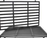 Grill Cooking Grates Grid 2-Pack Cast Iron 17.25&quot; For Weber Spirit E310 ... - £51.07 GBP