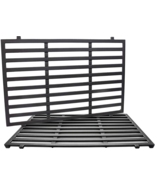 Grill Cooking Grates Grid 2-Pack Cast Iron 17.25&quot; For Weber Spirit E310 ... - £53.65 GBP