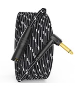 1/4 Ts Right Angle To Xlr Male Microphone Cable, 10Feet, 3-Pin, And Mixe... - $33.92