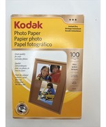 KODAK Photo Paper Gloss Instant Dry 4" x 6" 100 Sheets 6.5 mil Thickness