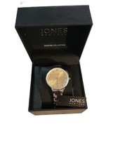 Jones New York Ladies Diamond Collection Quartz Round Face - $21.77