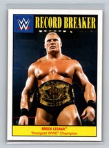 Brock Lesnar #3 2016 Topps WWE Heritage WWE Record Breakers - £1.58 GBP