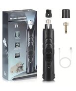 Dog Nail Grinder with LED Light, 2-Speed Rechargeable Dog - $274.97 MXN