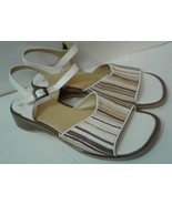 FRANCE MODE Sandals Buckle Shoes Euro Size 41 USA 10 $170 Retail Tag on ... - $10.87