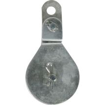 Koch Industries 2 in. D Zinc Plated Steel Swivel Eye Block with Eye - $10.95