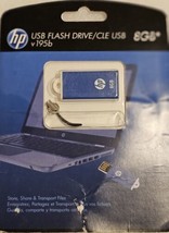HP Hawlett Packard USB Flash Drive 8GB v195b In Original Packaging  - $20.78