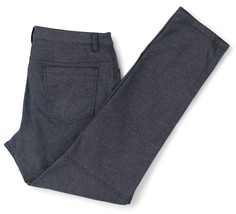 Lululemon ABC Pant Classic *Tech Canvas 34 X 33 Heathered Deep Navy Athleisure - £37.70 GBP