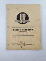 I&amp;T Shop Manual for Massey Ferguson Models MF175  MF180 Tractor, No. MF-23 - £15.67 GBP