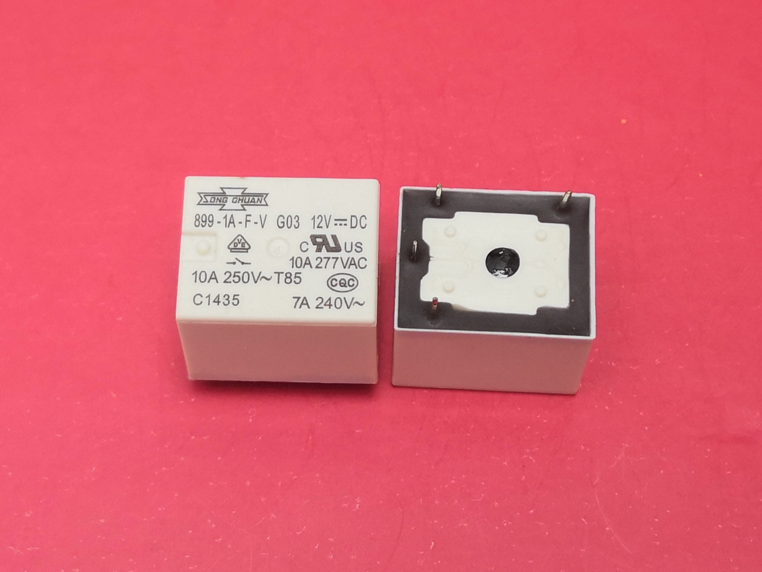 899-1A-F-V G03, 12VDC Relay, SONG CHUAN Brand New!!