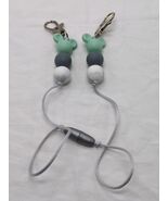 Mickey Mouse White Gray Pink Keychain Clips - €16,99 EUR