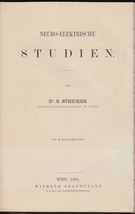 1875-1886 5 books German Medical Stricker Neuro Electricity First Aid Medicine - £131.53 GBP