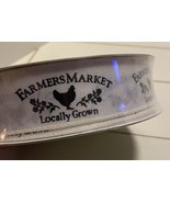 Members Mark Premium Wired Ribbon 50 Yards 1.5&quot; Farmers Market Locally G... - £12.33 GBP